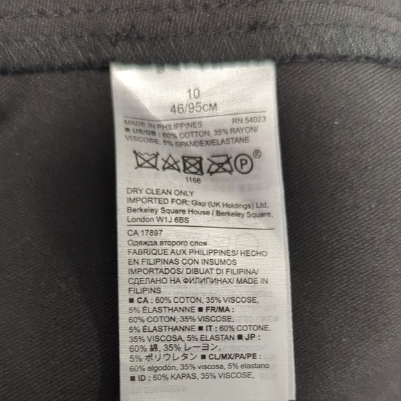 Banana Republic Bi Stretch A Line Dress Black 10 preppy Business casual classic - Picture 5 of 5